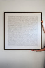 Load image into Gallery viewer, 4,407 People I've Met | 42"x42" | Hand-Embellished | Open Edition Print