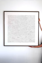 Load image into Gallery viewer, 4,407 People I’ve Met | 42”x42” | Open Edition Print