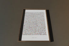 Load image into Gallery viewer, Everyone I've Met in COLOUR  |  Open Edition Print