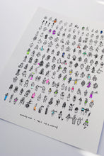 Load image into Gallery viewer, Everyone I Met in London | Hand-Embellished Limited Edition Print