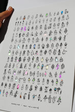 Load image into Gallery viewer, Everyone I Met in London | Hand-Embellished Limited Edition Print