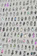 Load image into Gallery viewer, 4,407 People I've Met | 42"x42" | Hand-Embellished | Open Edition Print