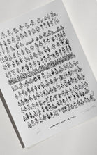 Load image into Gallery viewer, Everyone I Met in Paris | Limited Edition Print