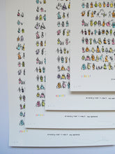 Load image into Gallery viewer, Everyone I Met in Spain | Limited Edition Hand-Embellished Print