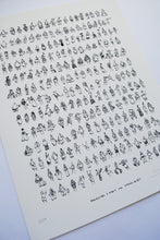 Load image into Gallery viewer, Everyone I Met in Thailand | Limited Edition Print