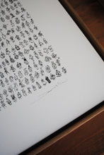 Load image into Gallery viewer, 1,139 People I’ve Met | 24”x24” | Open Edition Print