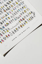 Load image into Gallery viewer, Everyone I Met in Mexico City | Hand-Embellished Limited Edition Print