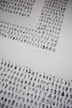 Load image into Gallery viewer, 1,139 People I’ve Met | 24”x24” | Open Edition Print