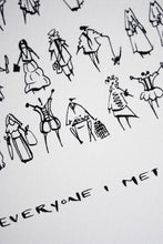Load image into Gallery viewer, Everyone I Met in Italy | Limited Edition Print