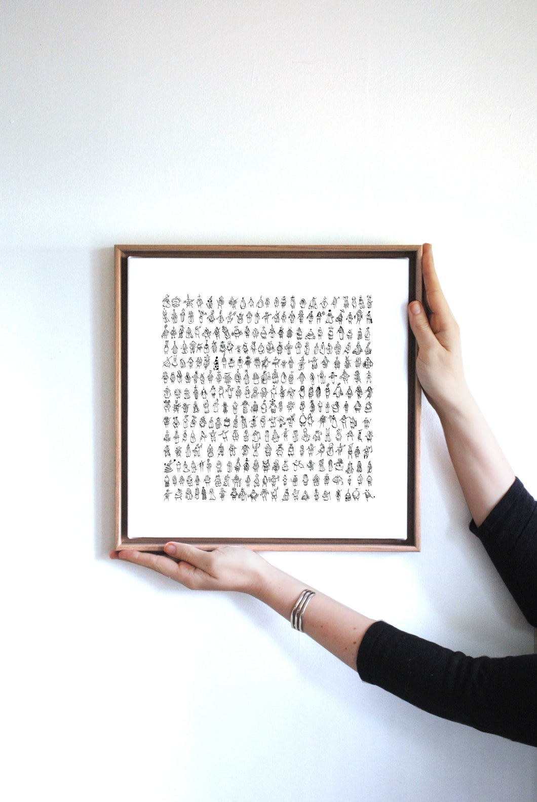 316 People I’ve Met | 12”x12” | Open Edition Print