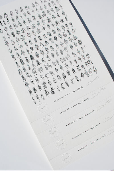 Everyone I Met in London | Limited Edition Print - Artist Proof