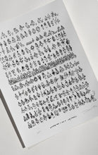 Load image into Gallery viewer, Everyone I Met in Paris | Limited Edition Print | Artist Proof
