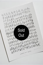 Load image into Gallery viewer, Everyone I Met in Paris | Limited Edition Print
