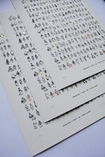 Load image into Gallery viewer, Everyone I Met in Thailand - Limited Edition 24 Karat Gold-Embellished Print
