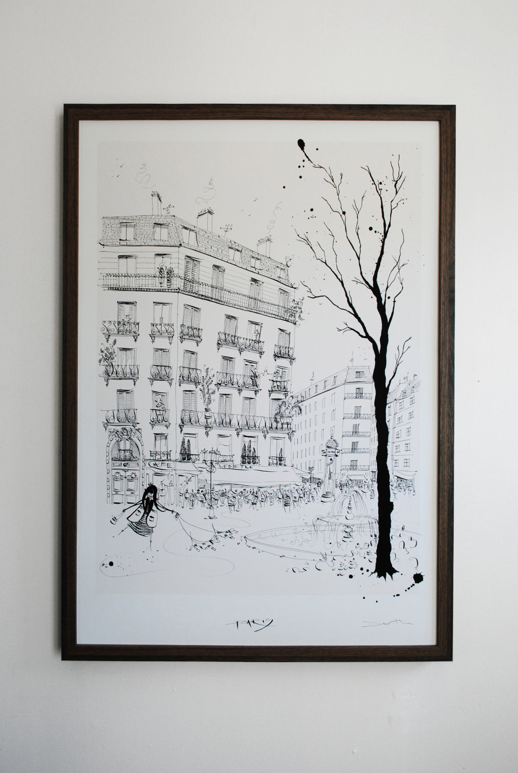 Café Métro | Open Edition Print