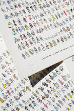 Load image into Gallery viewer, Everyone I Met in Mexico City | Hand-Embellished Limited Edition Print
