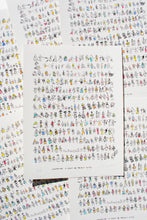 Load image into Gallery viewer, Everyone I Met in Mexico City | Hand-Embellished Limited Edition Print
