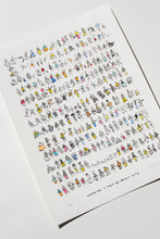 Load image into Gallery viewer, Everyone I Met in Mexico City | Hand-Embellished Limited Edition Print
